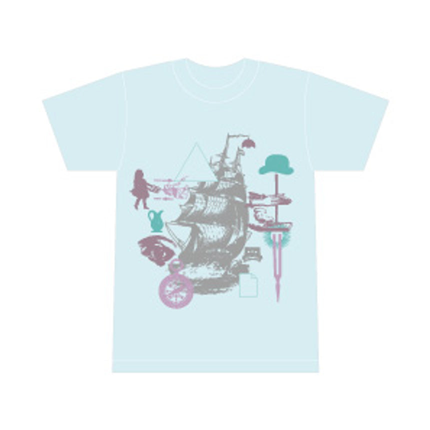 Tシャツ 貿易風 ブルー