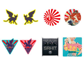 蛸殴総本山　初期CD３枚セット+ステッカー　【おまけ付き】 Sticker set / WAKANA YAMAZAKI
