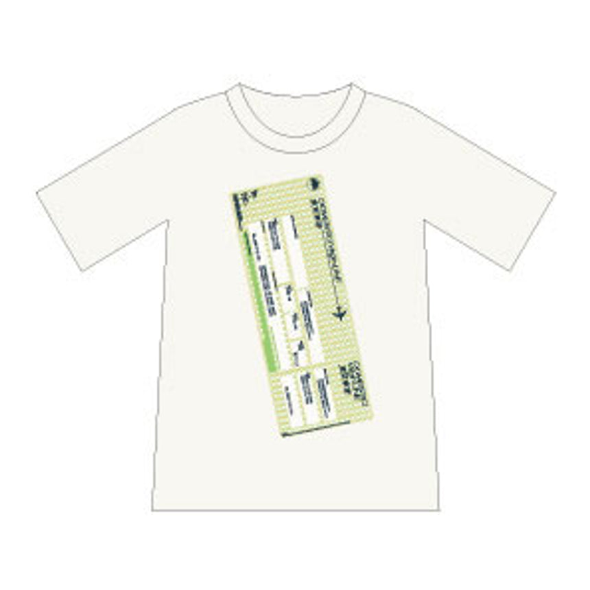 チケットレスT-SHIRTS 白