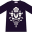 Premonition T-shirt Black and purple