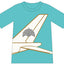 Flight T-shirt Turquoise