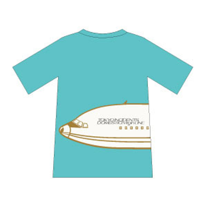 フライトＴシャツ ターコイズ