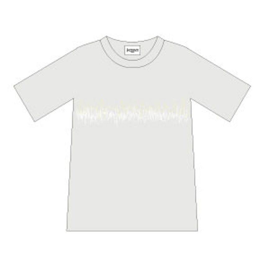 T-SHIRTS 波形ニュック グレー