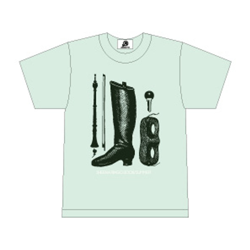 T-shirt wide shut mint green