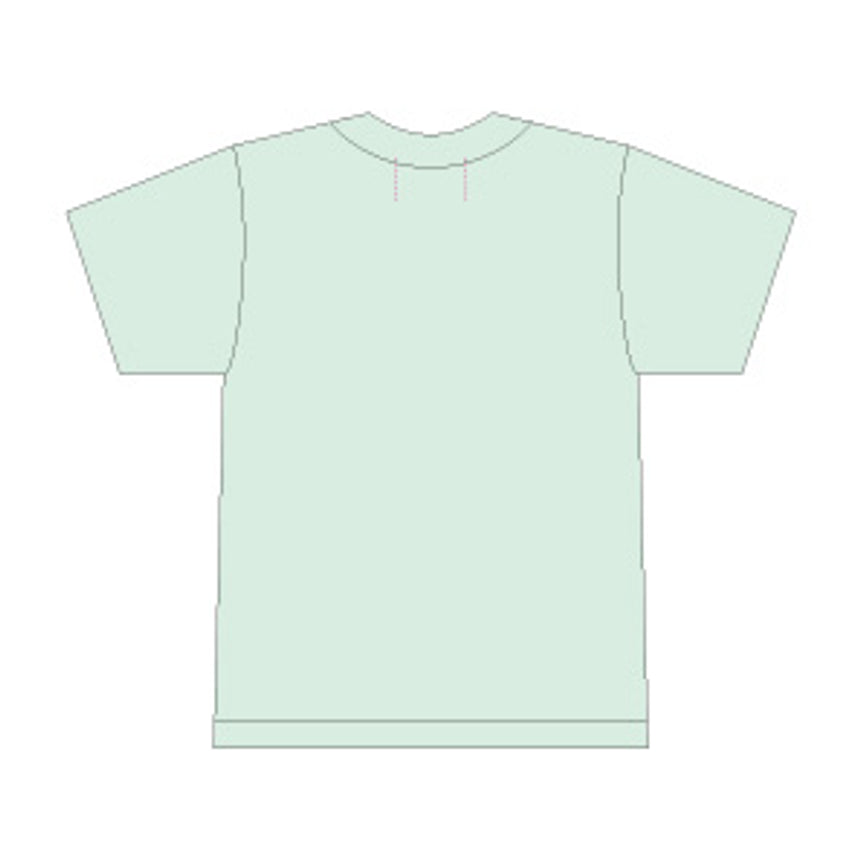 T-shirt wide shut mint green