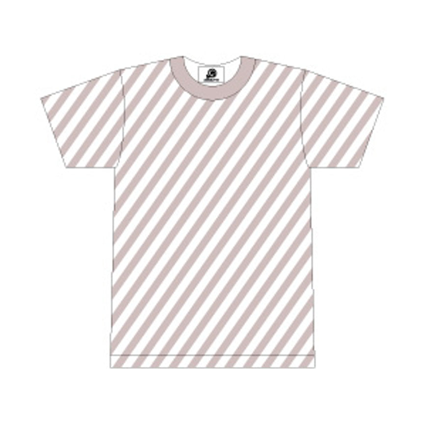 はすかいTシャツ 林檎 薄紫色