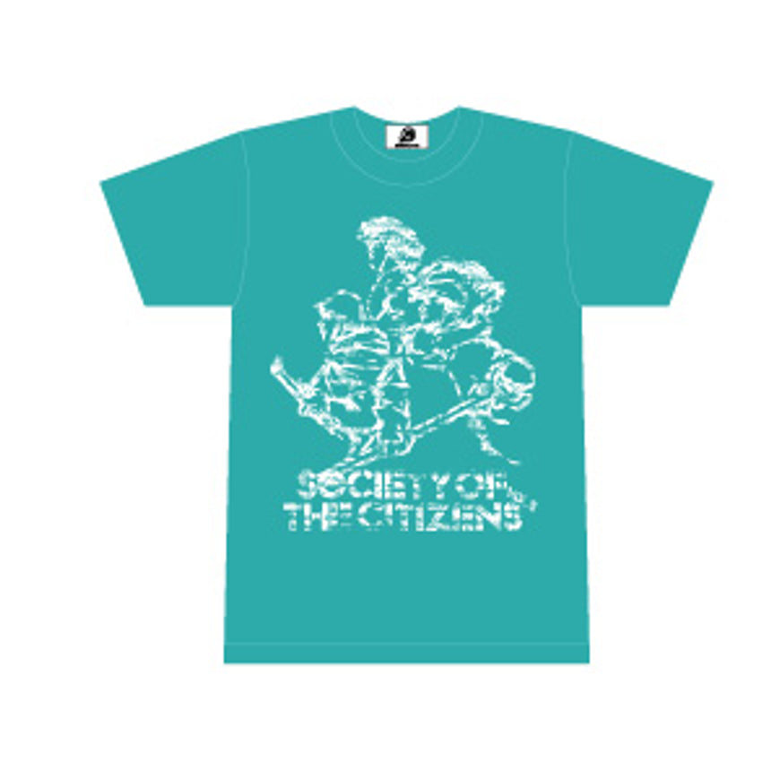 T-shirt "We" Turquoise