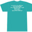 T-shirt "We" Turquoise