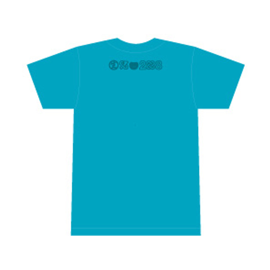 Manajiri T-shirt Blue-green