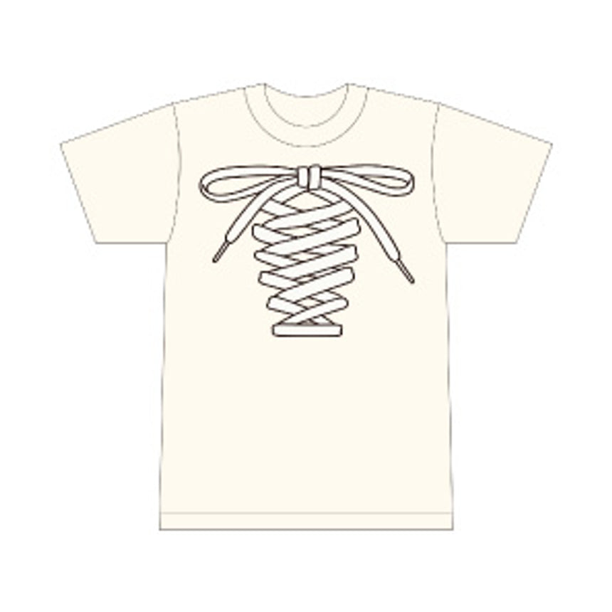 Okapi T-shirt with strings - Oatmeal