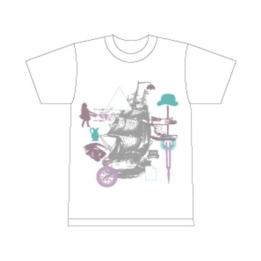 Tシャツ　貿易風 白