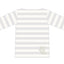 T-shirt, stylish sailor, gray x off-white