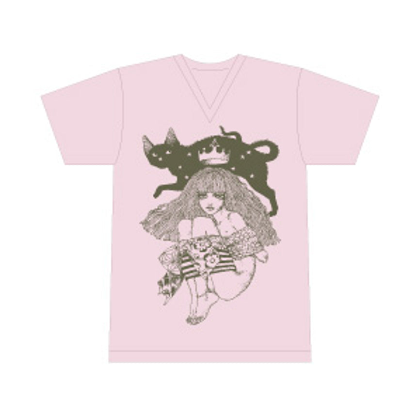 Tシャツ"フィフティーン"　ライトピンク