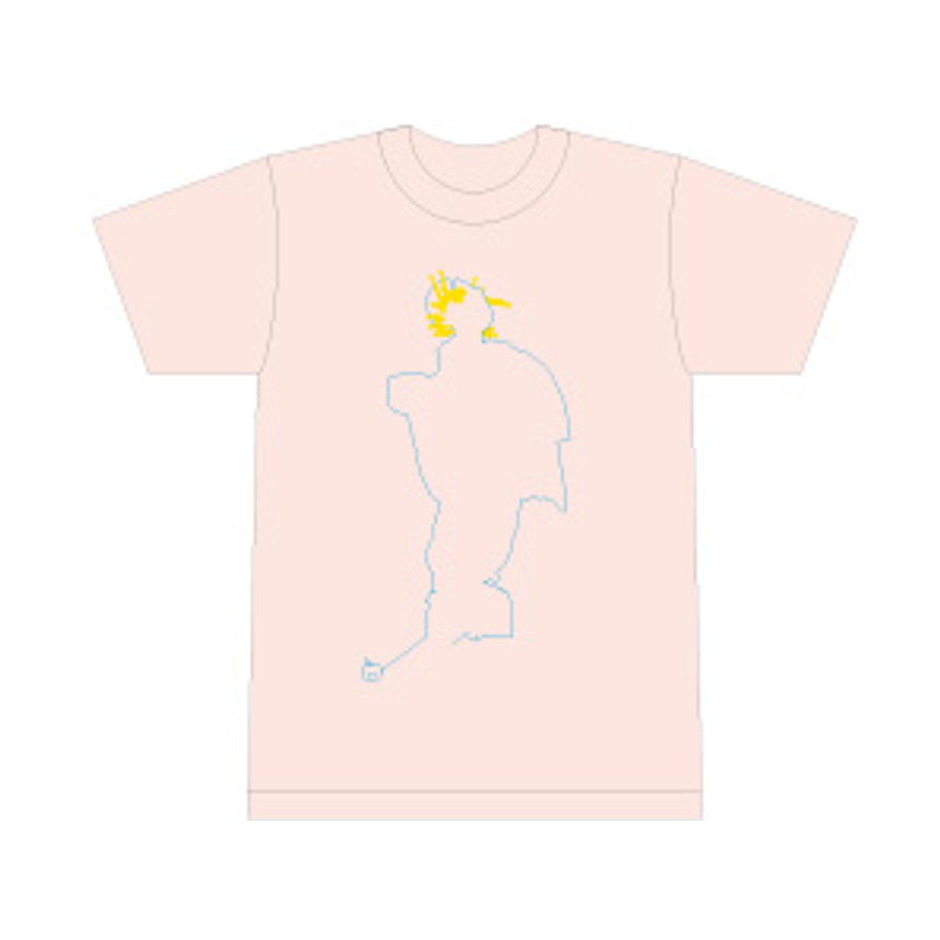 Tシャツ  名うてのインボイス　ピーチ