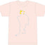 T-shirt Famous Invoice Peach