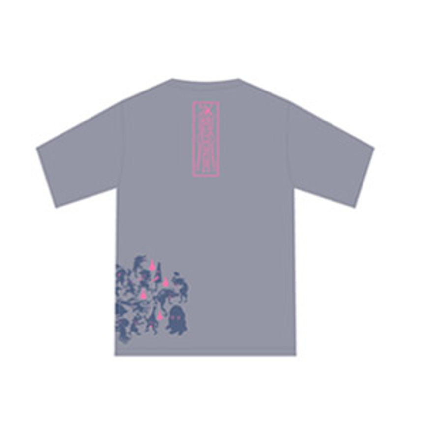 V-neck "Hundred Demon Division" Gray