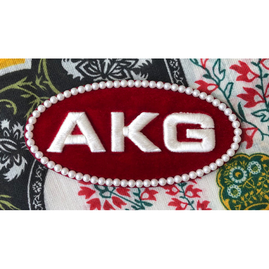 Patch Natural AKG Bordeaux