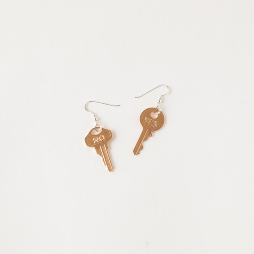 Key earrings